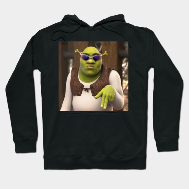 Funny Shrek Meme Hoodie by Energy Collage